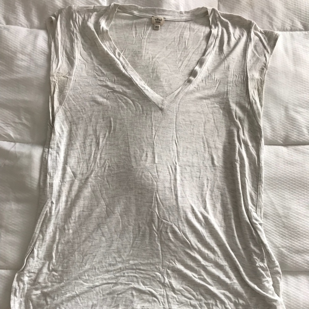 Wilfred oversized vneck tank